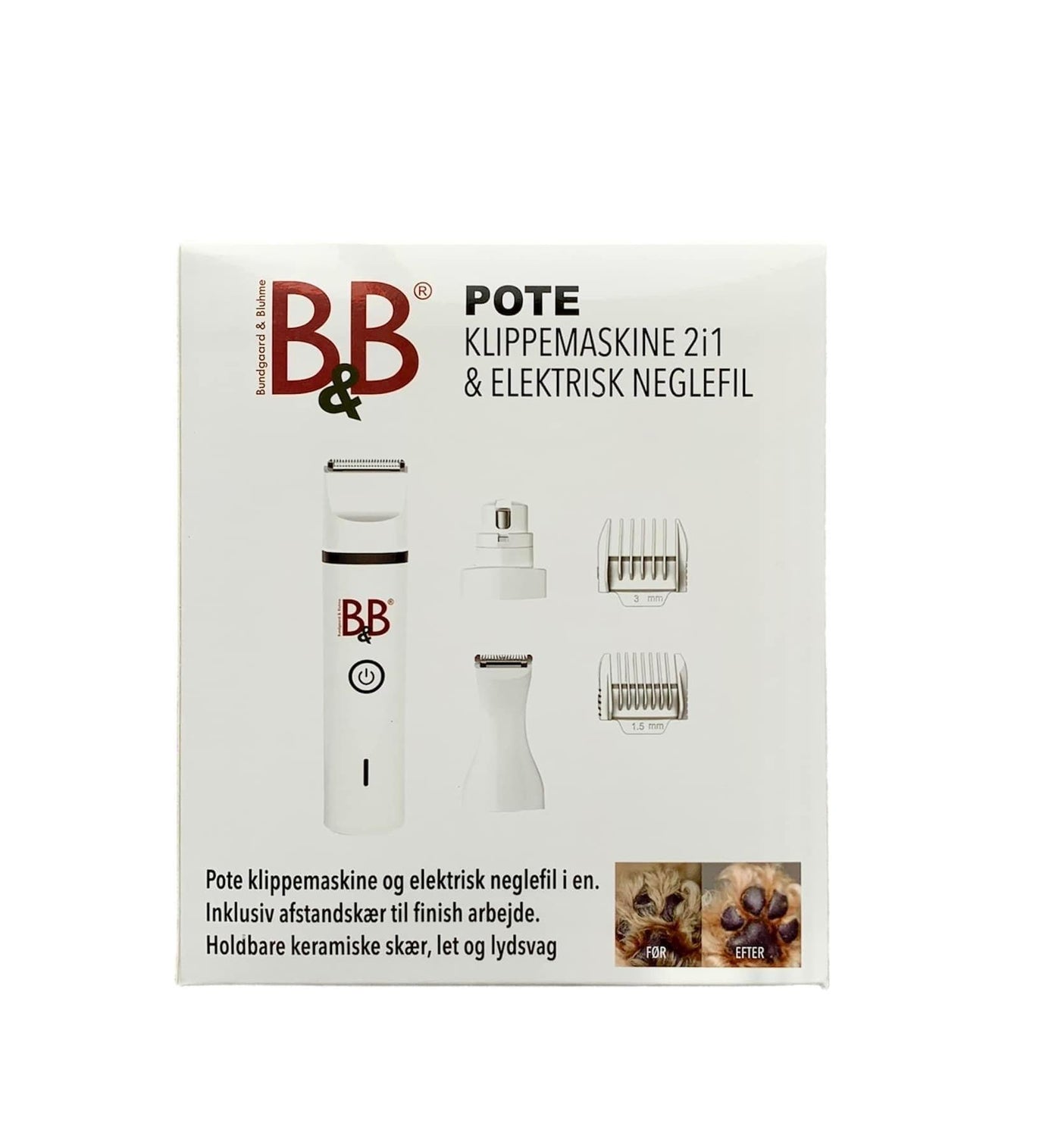  B&B Potetrimmer 2i1